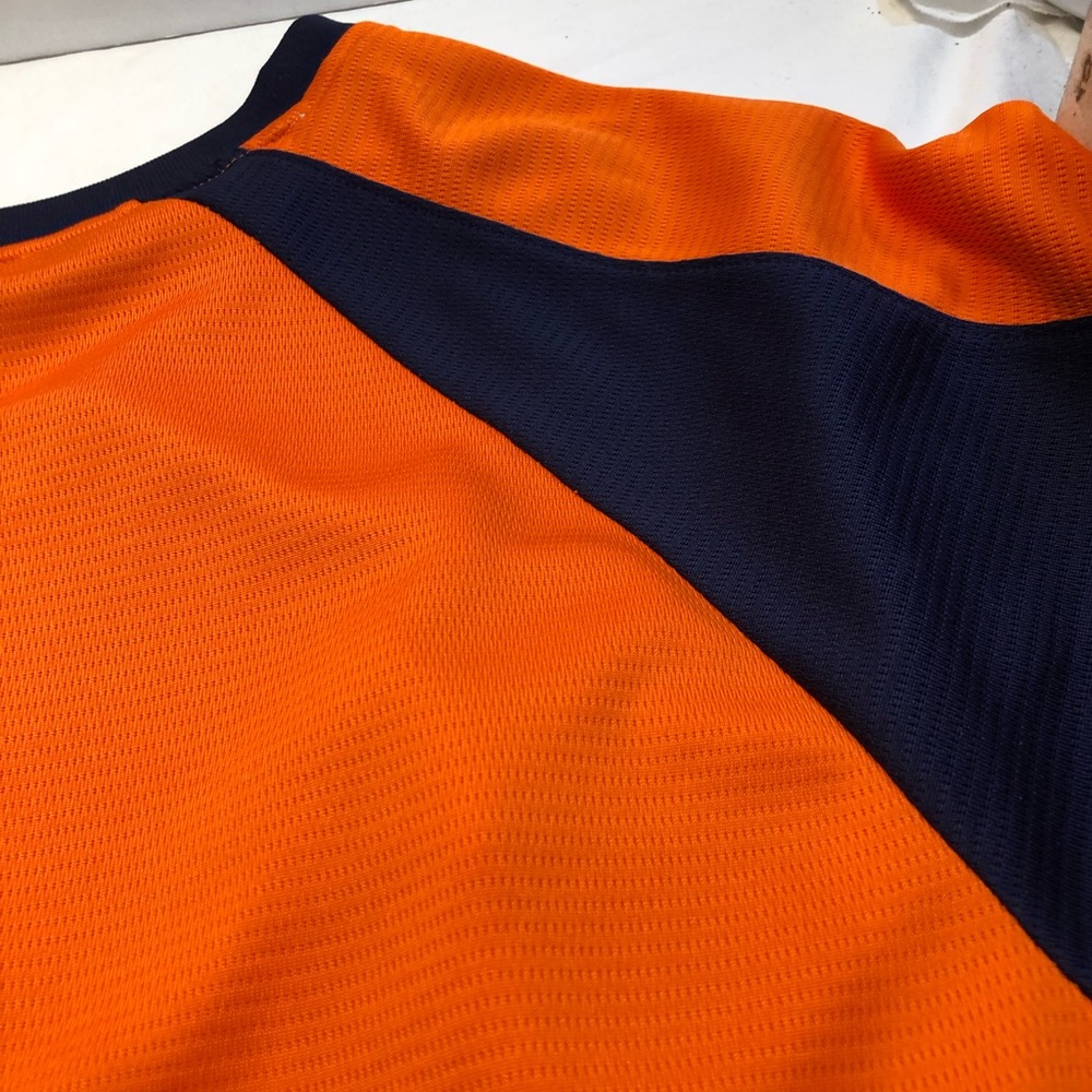 Nike Houston Astros Pullover Throwback Jersey Orange MLB Large Majestic - Picture 9 of 16